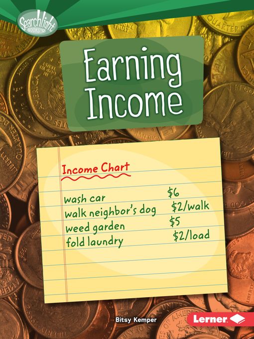 Title details for Earning Income by Bitsy Kemper - Available